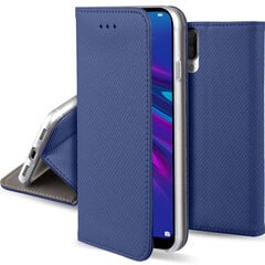 Moozy Case Flip Cover -suoja Huawei Y6 2019 -puhelimelle, tummansininen hinta ja tiedot | Puhelimen kuoret ja kotelot | hobbyhall.fi