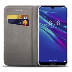 Moozy Case Flip Cover -suoja Huawei Y6 2019 -puhelimelle, kulta hinta ja tiedot | Puhelimen kuoret ja kotelot | hobbyhall.fi