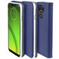 Moozy Case Flip Cover Motorola Moto G7 Powerille, tummansininen hinta ja tiedot | Puhelimen kuoret ja kotelot | hobbyhall.fi