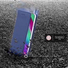 Moozy Case Flip Cover Samsung A40:lle, Tummansininen hinta ja tiedot | Puhelimen kuoret ja kotelot | hobbyhall.fi