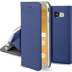 Moozy Case Flip Cover Samsung A5 2017 -puhelimelle, tummansininen hinta ja tiedot | Puhelimen kuoret ja kotelot | hobbyhall.fi