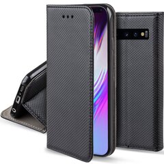 Moozy Case Flip Cover Samsung S10 -puhelimelle, musta hinta ja tiedot | Puhelimen kuoret ja kotelot | hobbyhall.fi