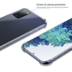 Moozy iskunkestävä silikonikotelo Samsung S20 FE:lle, Samsung S20 FE 5G:lle hinta ja tiedot | Puhelimen kuoret ja kotelot | hobbyhall.fi