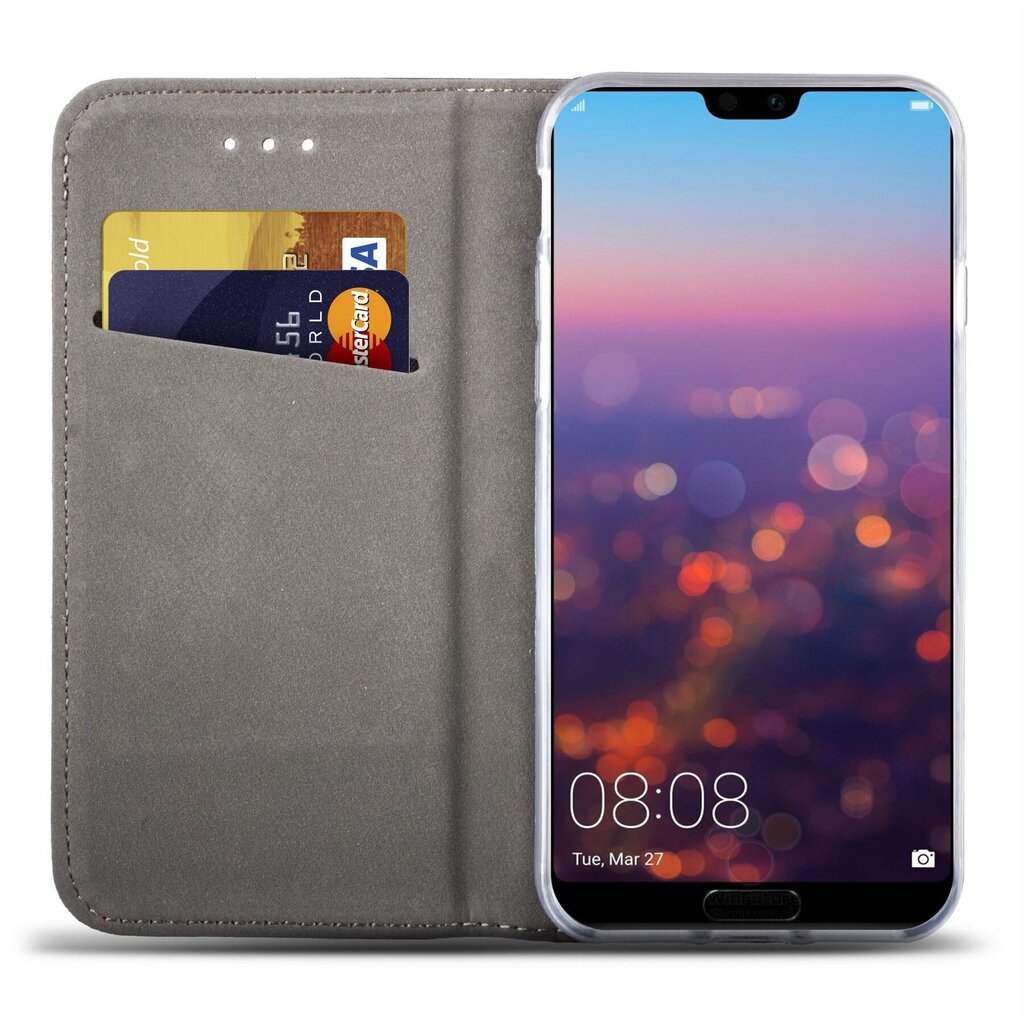 Moozy Case Flip Suojakuori Huawei P20 Lite -puhelimelle, punainen hinta ja tiedot | Puhelimen kuoret ja kotelot | hobbyhall.fi