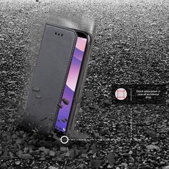 Moozy Case Flip Cover Huawei Y7 Prime 2018, Huawei Nova 2 Lite, musta hinta ja tiedot | Puhelimen kuoret ja kotelot | hobbyhall.fi