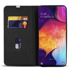 Moozy lompakkokotelo Samsung A50:lle, musta hiili hinta ja tiedot | Puhelimen kuoret ja kotelot | hobbyhall.fi