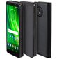 Moozy Case Flip Cover Motorola Moto G6, Moto 1S, musta hinta ja tiedot | Puhelimen kuoret ja kotelot | hobbyhall.fi