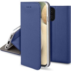 Moozy Case Flip Cover Samsung A12 -puhelimelle, tummansininen hinta ja tiedot | Puhelimen kuoret ja kotelot | hobbyhall.fi