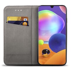 Moozy Case Flip Cover Samsung A31:lle, musta hinta ja tiedot | Puhelimen kuoret ja kotelot | hobbyhall.fi