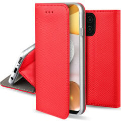 Moozy Case Flip Cover Samsung A42 5G, punainen hinta ja tiedot | Puhelimen kuoret ja kotelot | hobbyhall.fi