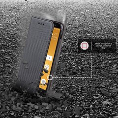 Moozy Case Flip Cover Samsung A5 2017 -puhelimelle, musta hinta ja tiedot | Puhelimen kuoret ja kotelot | hobbyhall.fi