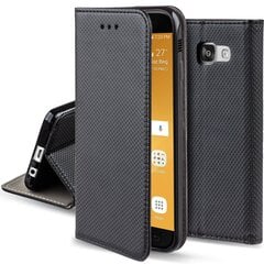 Moozy Case Flip Cover Samsung A5 2017 -puhelimelle, musta hinta ja tiedot | Puhelimen kuoret ja kotelot | hobbyhall.fi