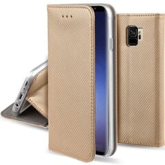 Moozy Case Flip Cover Samsung S9 -puhelimelle, Gold hinta ja tiedot | Puhelimen kuoret ja kotelot | hobbyhall.fi