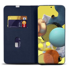 Moozy lompakkokotelo Samsung A51:lle, tummansininen hiili hinta ja tiedot | Puhelimen kuoret ja kotelot | hobbyhall.fi