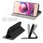 Moozy Case Flip Cover Xiaomi Redmi Note 10:lle ja Redmi Note 10S:lle, musta hinta ja tiedot | Puhelimen kuoret ja kotelot | hobbyhall.fi