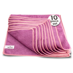 VILSTO Easy Clean -liina, 30x30 cm, 10 kpl, violetti hinta ja tiedot | Siivoustarvikkeet | hobbyhall.fi