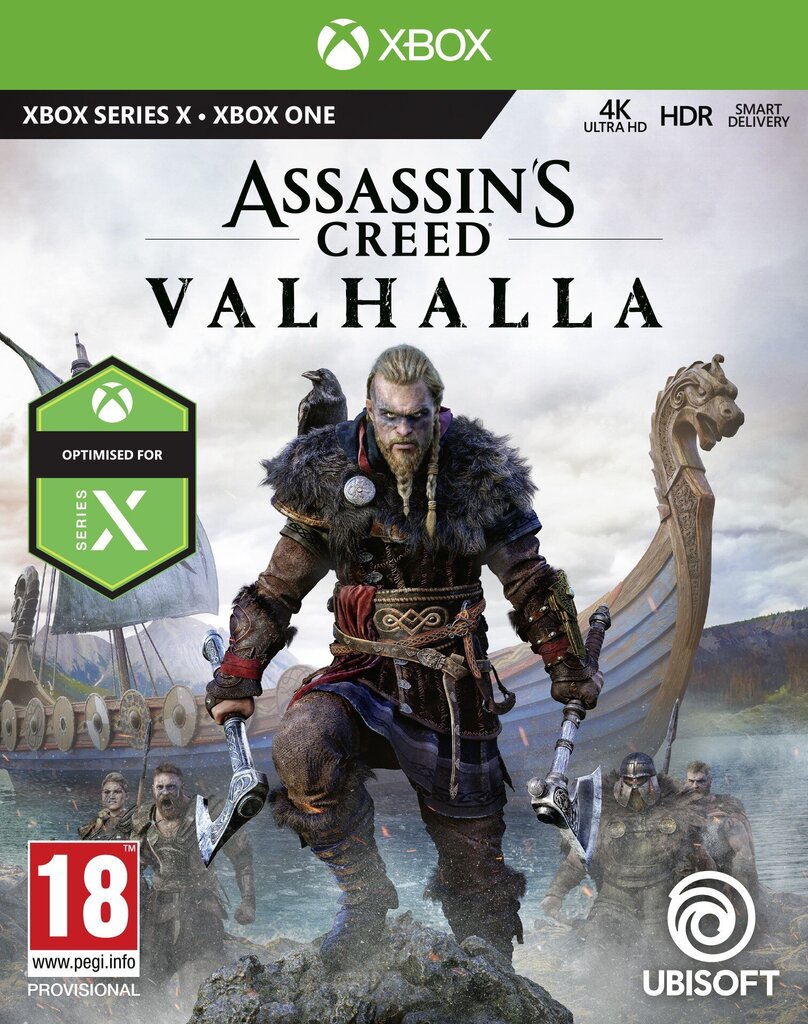 Assassin's Creed Valhalla Standard Edition, Xbox One hinta ja tiedot | Tietokone- ja konsolipelit | hobbyhall.fi