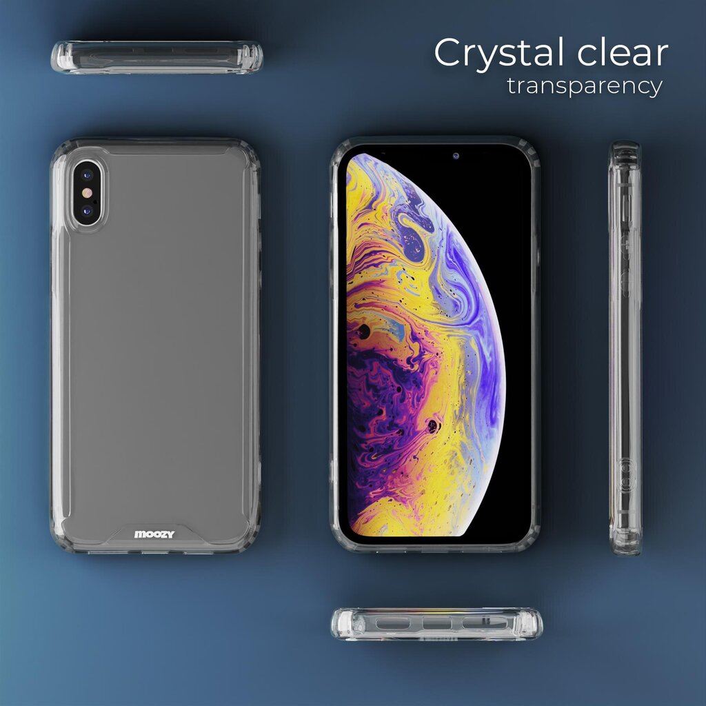 Moozy Xframe iskunkestävä kotelo iPhone X / iPhone XS -puhelimelle hinta ja tiedot | Puhelimen kuoret ja kotelot | hobbyhall.fi