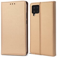 Moozy Case Flip Cover Samsung A22 4G, Gold hinta ja tiedot | Puhelimen kuoret ja kotelot | hobbyhall.fi