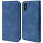 Moozy Marble Blue Flip Case iPhone X:lle, iPhone XS:lle hinta ja tiedot | Puhelimen kuoret ja kotelot | hobbyhall.fi