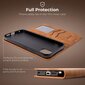 Moozy Marble Brown Flip Case Samsung A52s 5G:lle ja Samsung A52:lle hinta ja tiedot | Puhelimen kuoret ja kotelot | hobbyhall.fi