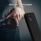 Moozy Lifestyle, Silikonikotelo Xiaomi Redmi Note 11:lle ja 11S:lle, musta hinta ja tiedot | Puhelimen kuoret ja kotelot | hobbyhall.fi