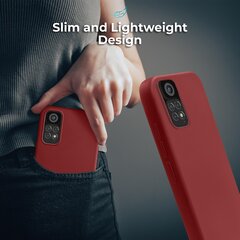 Moozy Lifestyle, Silikonikotelo Xiaomi Redmi Note 11:lle ja 11S:lle, Vintage Pink hinta ja tiedot | Puhelimen kuoret ja kotelot | hobbyhall.fi