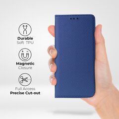 Moozy Case Flip Cover Samsung A13 4G:lle, tummansininen hinta ja tiedot | Puhelimen kuoret ja kotelot | hobbyhall.fi