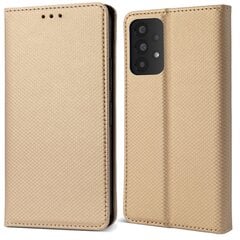 Moozy Case Flip Cover Samsung A13 4G:lle, Gold hinta ja tiedot | Puhelimen kuoret ja kotelot | hobbyhall.fi