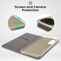 Moozy Case Flip Cover Samsung A33 5G:lle, Gold hinta ja tiedot | Puhelimen kuoret ja kotelot | hobbyhall.fi