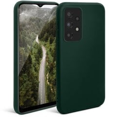 Moozy Minimalist -sarjan silikonikotelo Samsung A13 4G, Midnight Green hinta ja tiedot | Puhelimen kuoret ja kotelot | hobbyhall.fi