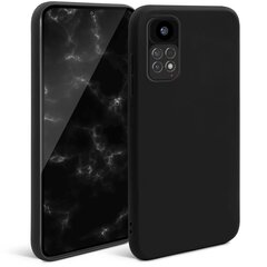 Moozy Minimalist -sarjan silikonikotelo Xiaomi Redmi Note 11 Pro 5G- ja 4G -puhelimille, musta hinta ja tiedot | Puhelimen kuoret ja kotelot | hobbyhall.fi