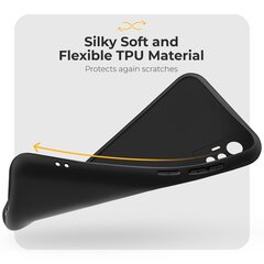Moozy Minimalist -sarjan silikonikotelo Xiaomi 12 Prolle, musta hinta ja tiedot | Puhelimen kuoret ja kotelot | hobbyhall.fi