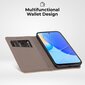 Moozy Case Flip Cover Xiaomi Redmi Note 11/11S:lle, kulta hinta ja tiedot | Puhelimen kuoret ja kotelot | hobbyhall.fi