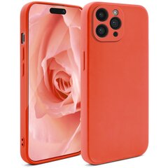 Moozy Minimalist -sarjan silikonikotelo iPhone 14 Pro Maxille, punainen hinta ja tiedot | Puhelimen kuoret ja kotelot | hobbyhall.fi