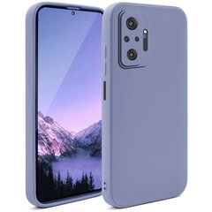 Moozy Minimalist -sarjan silikonikotelo Xiaomi Redmi Note 10 Prolle ja Note 10 Pro Maxille, sininen harmaa hinta ja tiedot | Puhelimen kuoret ja kotelot | hobbyhall.fi