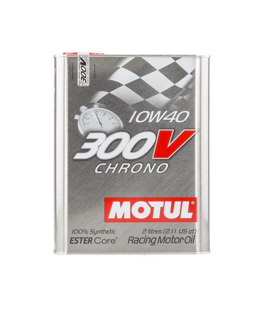 -Moottoriöljy Motul 300V Chrono 104243, 10W40, 2 l hinta ja tiedot | Moottoriöljyt | hobbyhall.fi