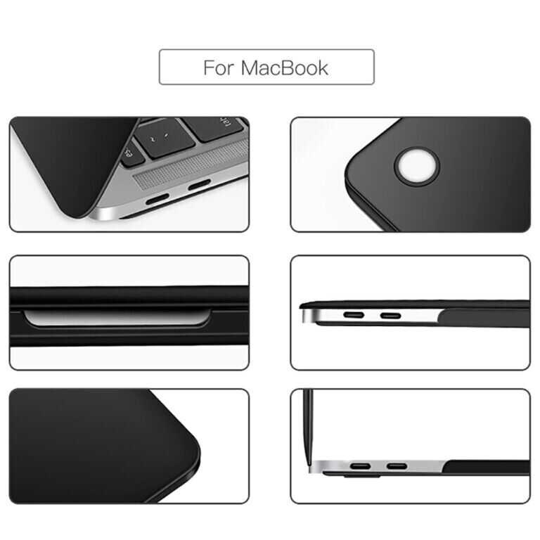 MacBook Pro M1 13″ (2020) Suojakotelo – Läpinäkyvä Violetti hinta ja tiedot | Tietokonelaukut | hobbyhall.fi