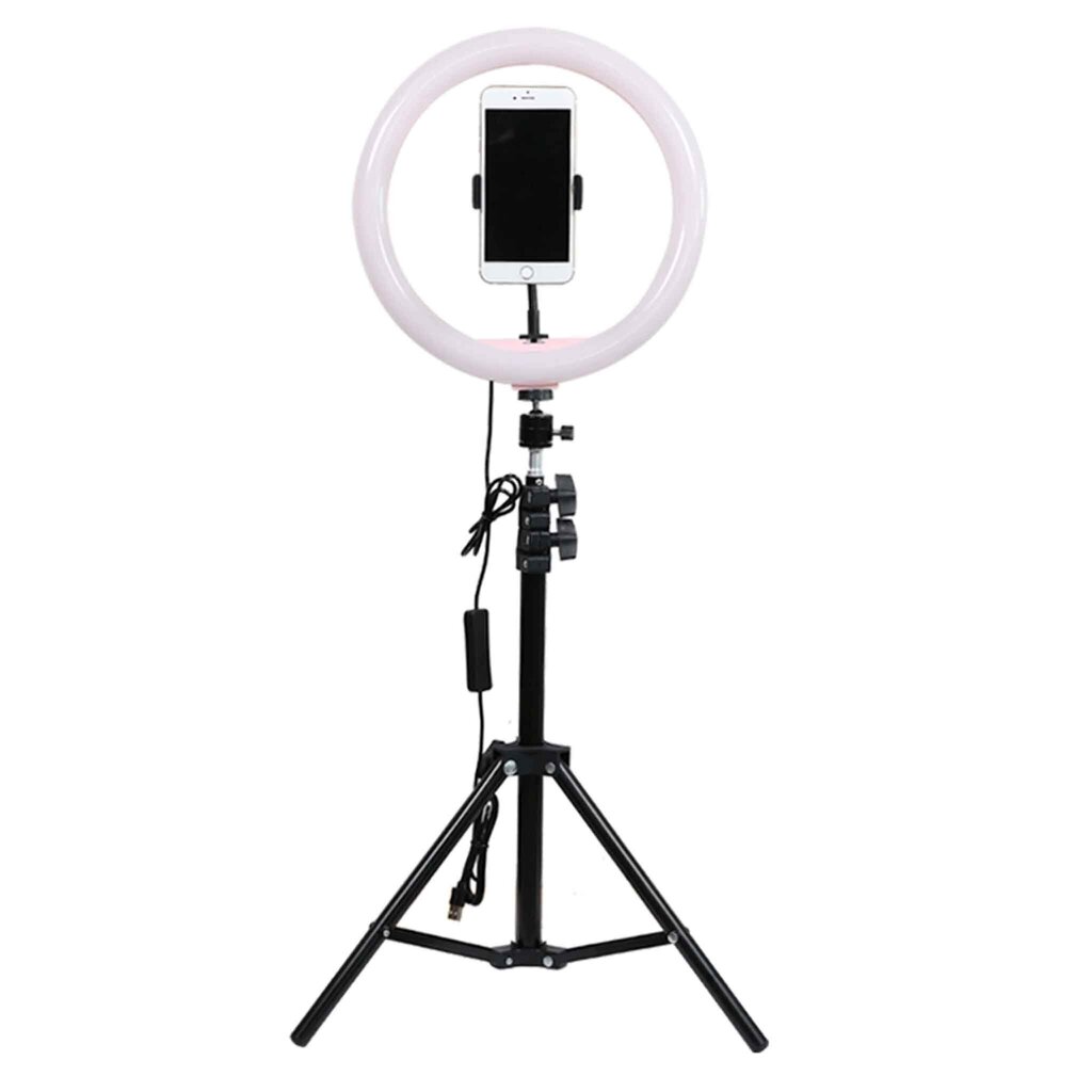 Snapsy Ring Light 10" -Kuvausvalo (160cm) hinta ja tiedot | Valokuvaustarvikkeet | hobbyhall.fi