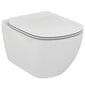 Seinään asennettava wc-istuin Ideal Standard Tesi AquaBlade hitaasti sulkeutuvalla kannella hinta ja tiedot | WC-istuimet | hobbyhall.fi