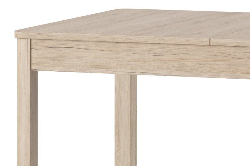 Jatkettava pöytä Desjo 42, ruskea hinta ja tiedot | Ruokapöydät | hobbyhall.fi