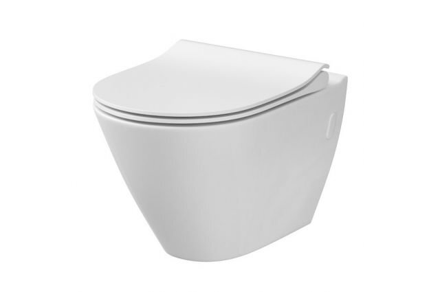 Seinään kiinnitettävä wc-istuin Cersanit City Oval CleanOn pehmeästi sulkeutuvalla kannella hinta ja tiedot | WC-istuimet | hobbyhall.fi