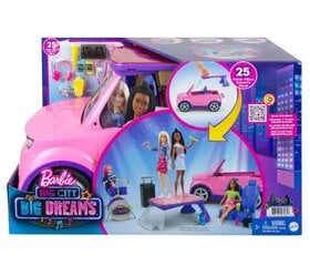 Auto Mattel Barbie Big City Big Dreams GYJ25 hinta ja tiedot | Tyttöjen lelut | hobbyhall.fi