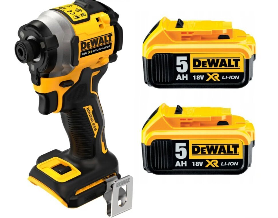 Akkuruuvimeisseli Dewalt DCF850P2T hinta ja tiedot | Akkuporakoneet ja ruuvinvääntimet | hobbyhall.fi