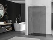 Walk-in suihkuseinä Mexen Kioto+ hylly, valkoinen/grafiittilasi, 70,80,90,100,110,120x200 cm hinta ja tiedot | Suihkuseinät ja -ovet | hobbyhall.fi