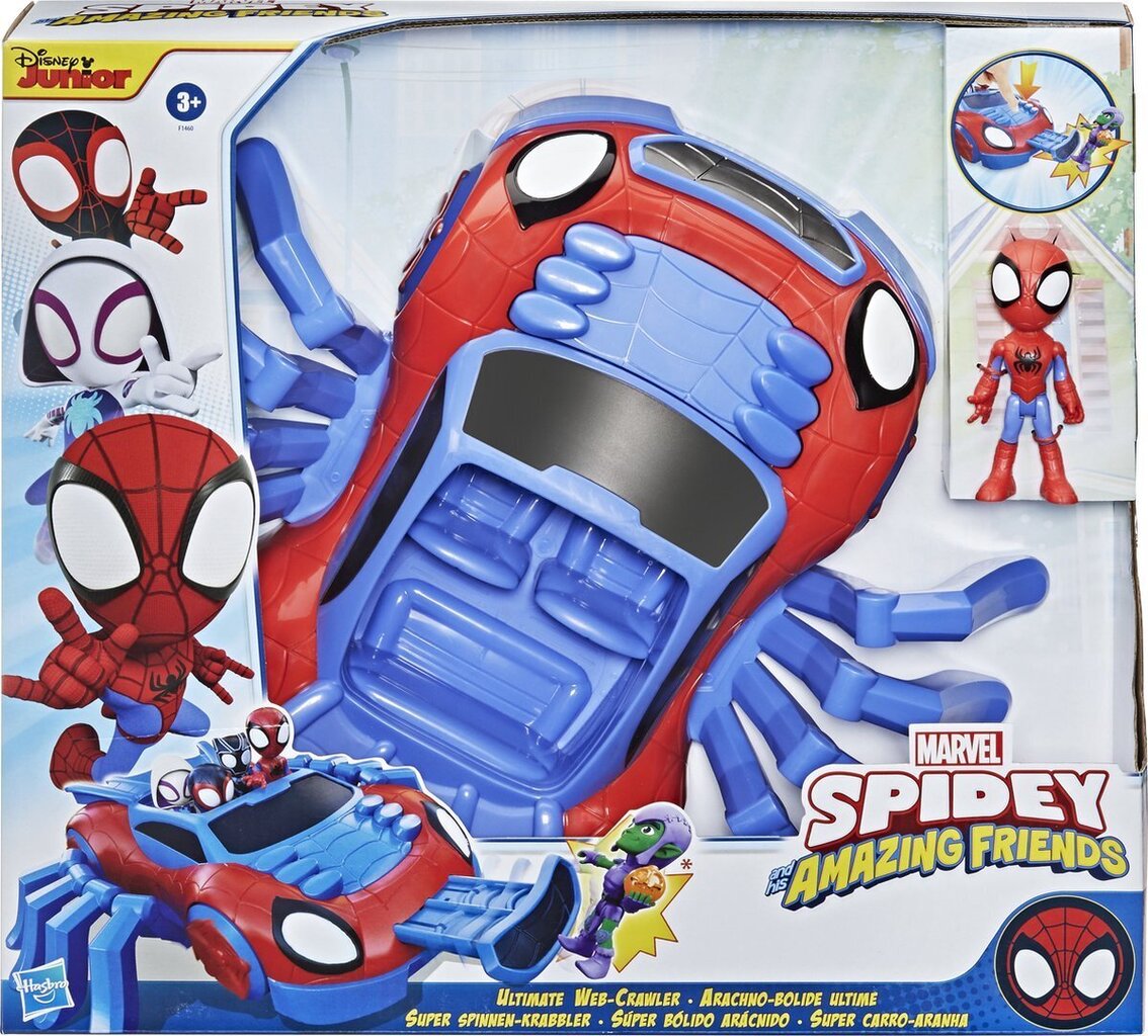 Auto hahmolla Marvel Spider-Man hinta ja tiedot | Poikien lelut | hobbyhall.fi