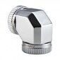 PHANTEKS Glacier Hard-Tube connector 2x 16mm 90 deg Chromium (PH-A90_CR_16) hinta ja tiedot | Vesijäähdytystarvikkeet | hobbyhall.fi