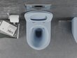 WC-istuin Mexen Lena Rimless Slim Duroplast hitaasti sulkeutuvalla kannella, Grey-blue mat hinta ja tiedot | WC-istuimet | hobbyhall.fi