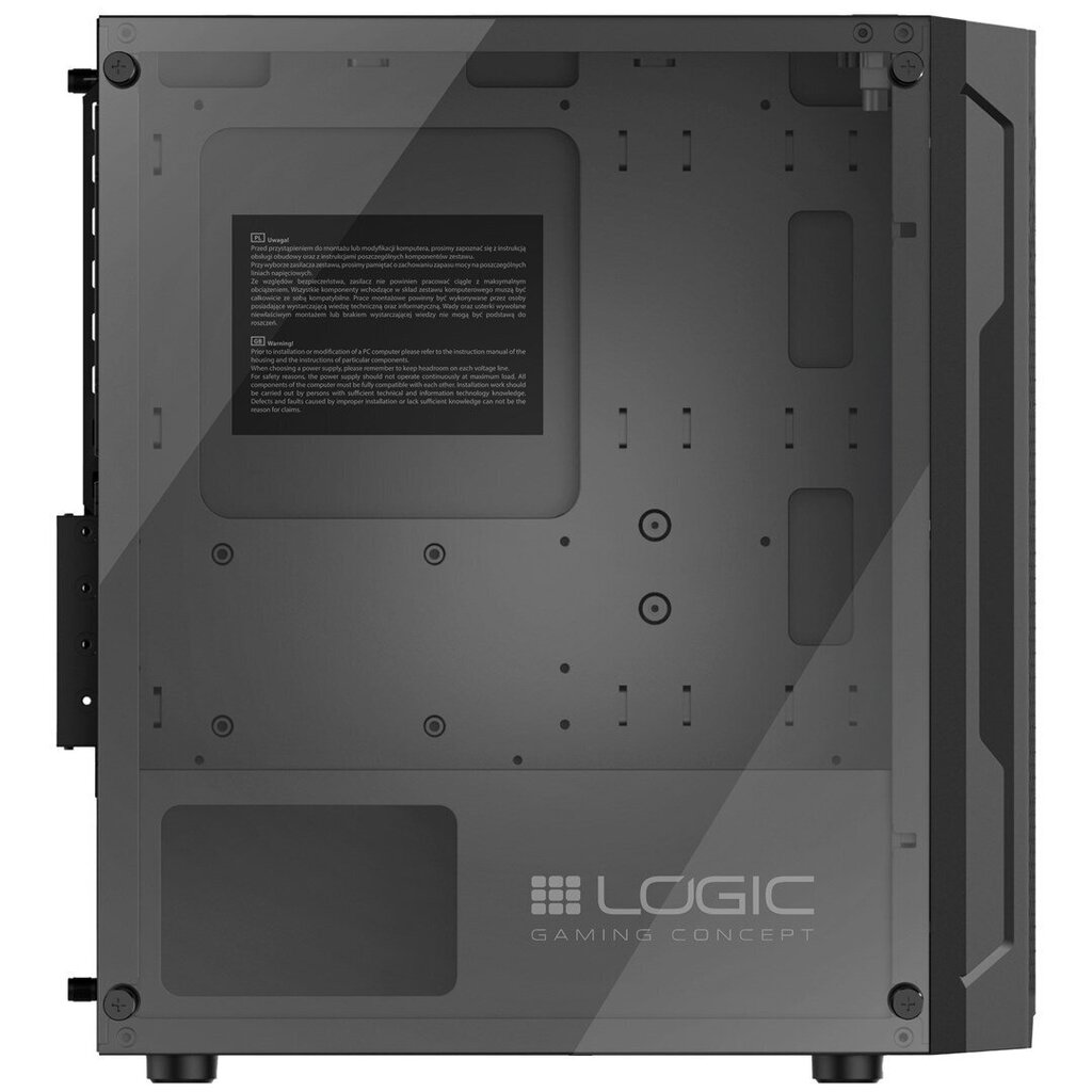 Logic Aramis ARGB Mini hinta ja tiedot | Tietokonekotelot | hobbyhall.fi