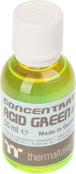 Thermaltake Premium concentrate, 50ml, Green UV (CL-W163-OS00AG-A) hinta ja tiedot | Vesijäähdytystarvikkeet | hobbyhall.fi